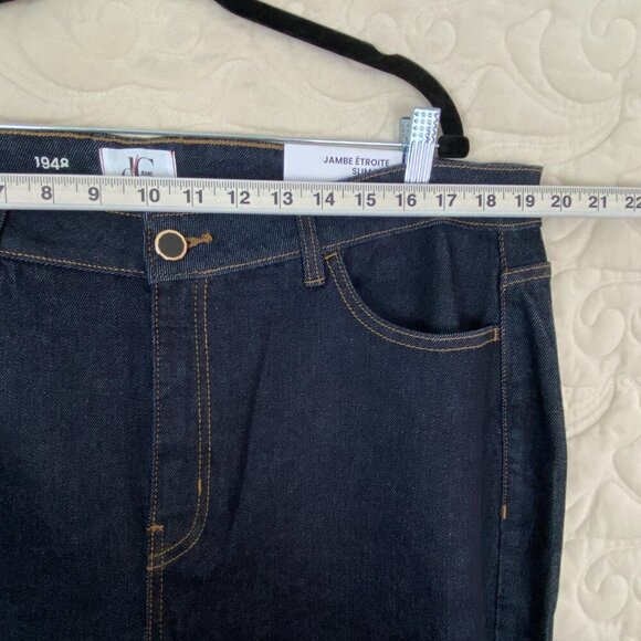 NEW d/C 1984 Slim Leg Jeans Dark Wash Blue Size 20 - Picture 8 of 11